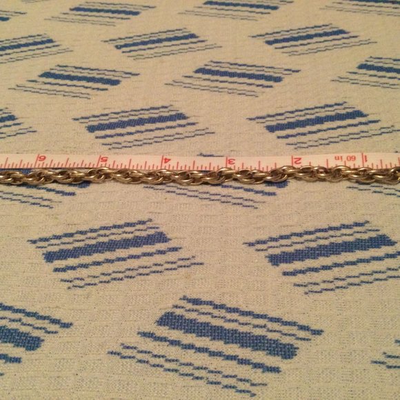 Women's girls unique necklace made of two bracelets flowers and chain - Picture 4 of 6